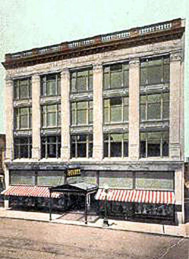 Vintage view from the southeast