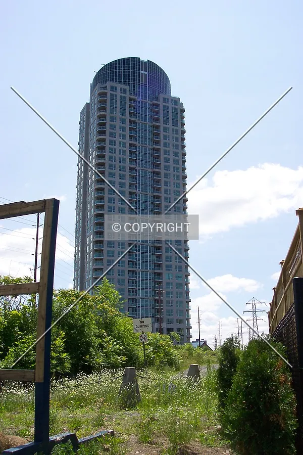 View of the tower as well as the lands to the north of it