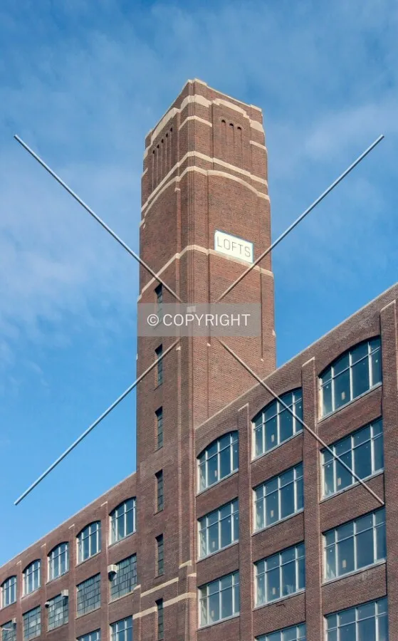 The namesake tower from the south
