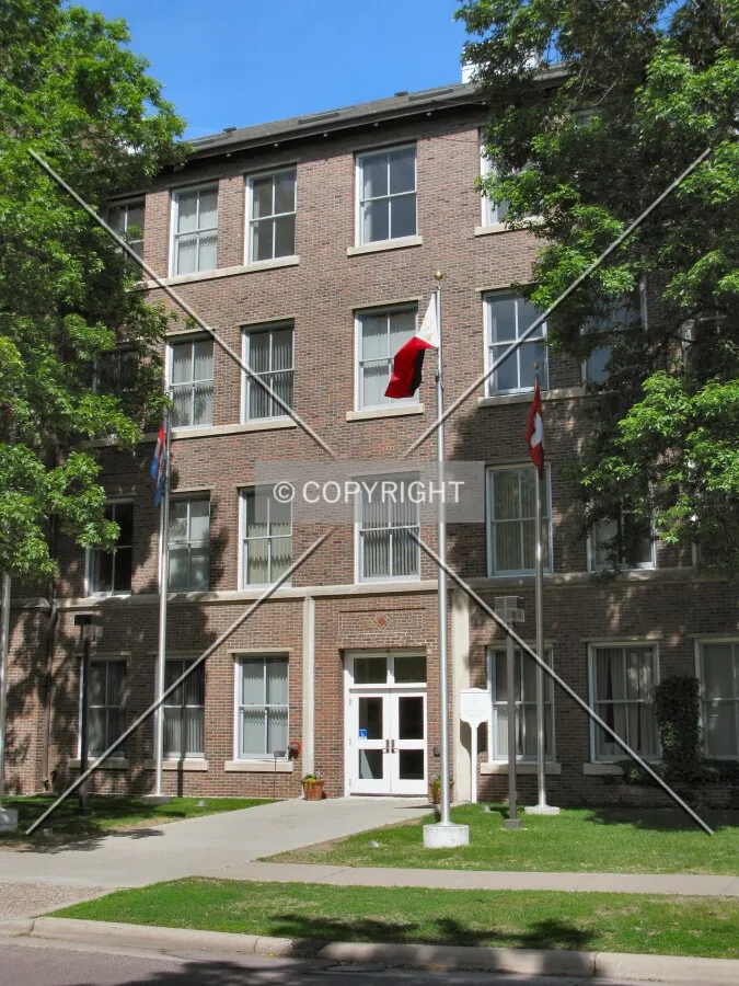 Entrance from across Macalester Street