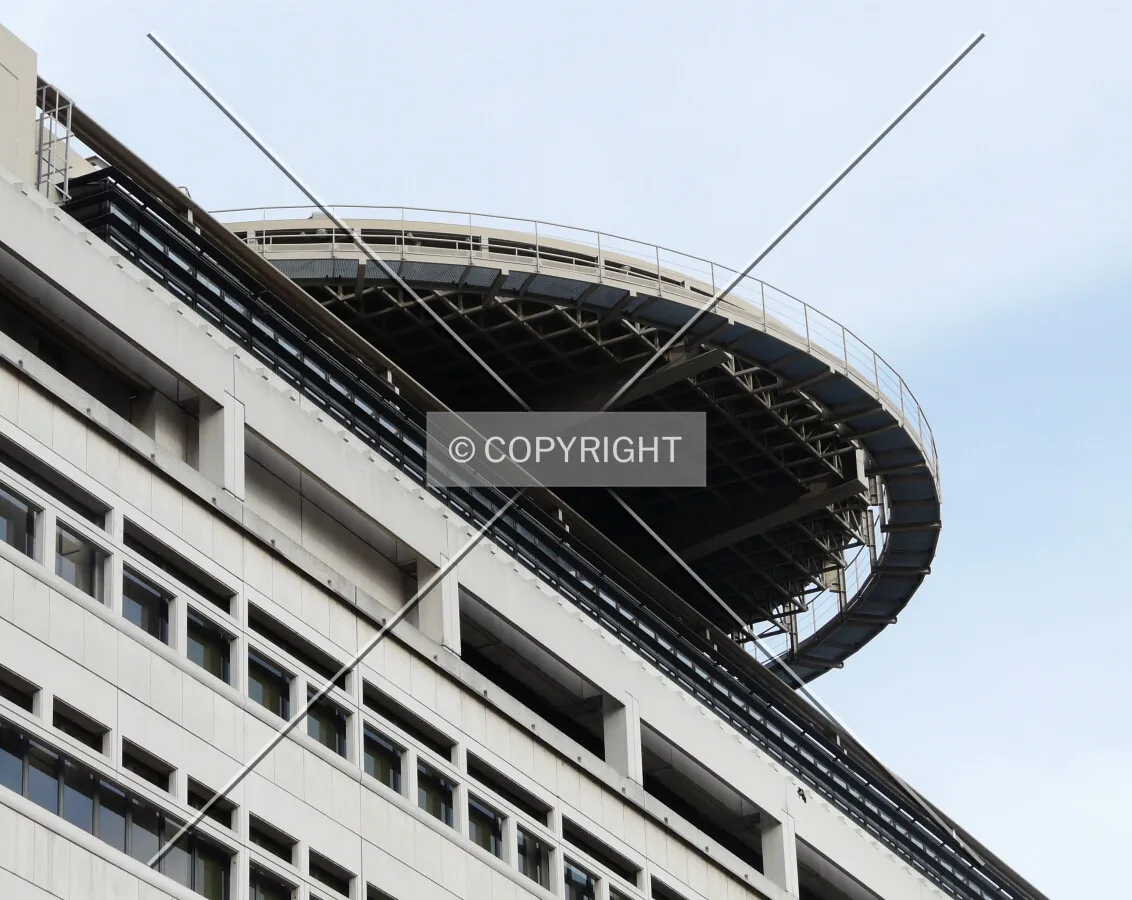 Helipad on the roof