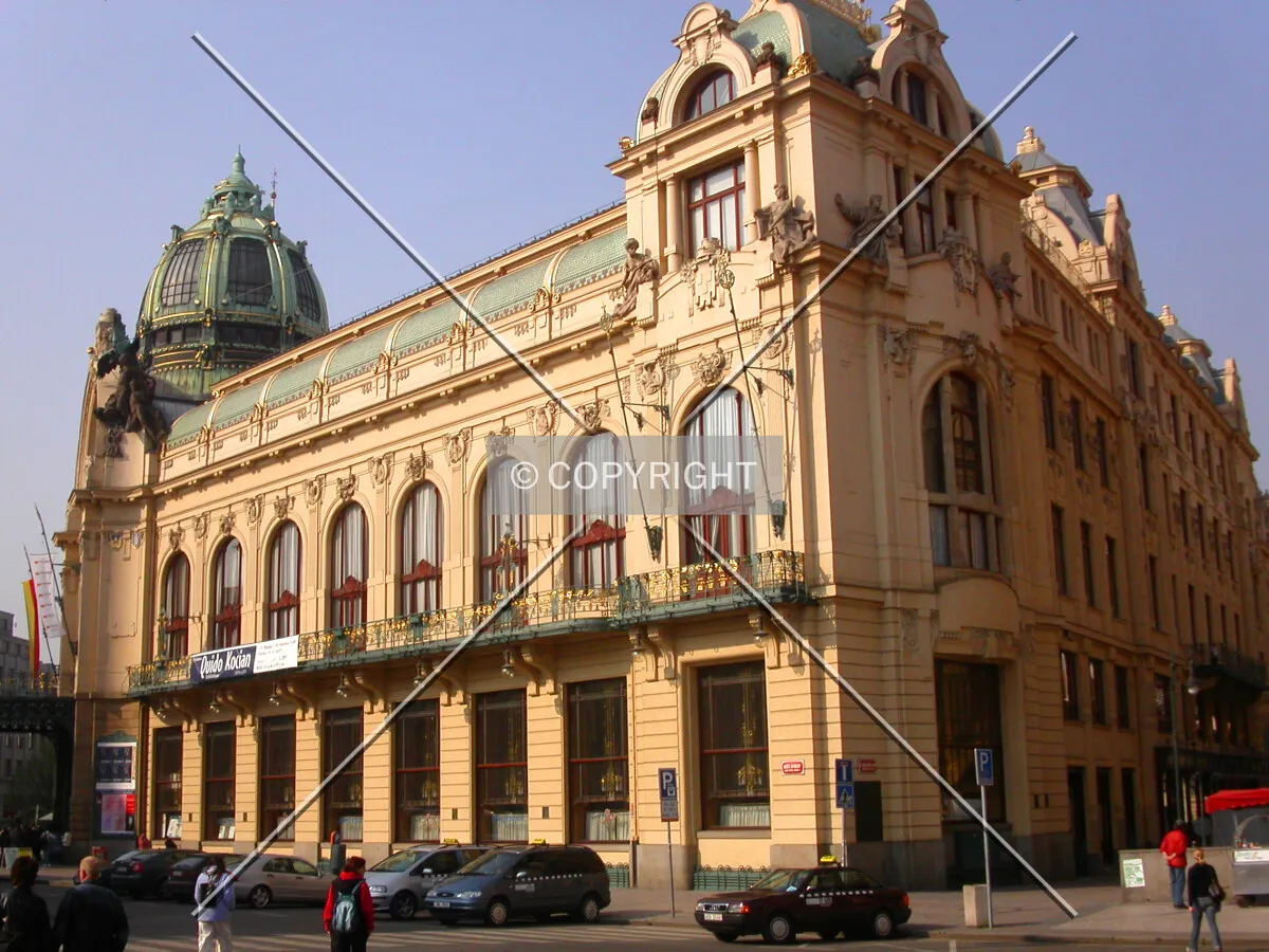 The building as seen from the north
