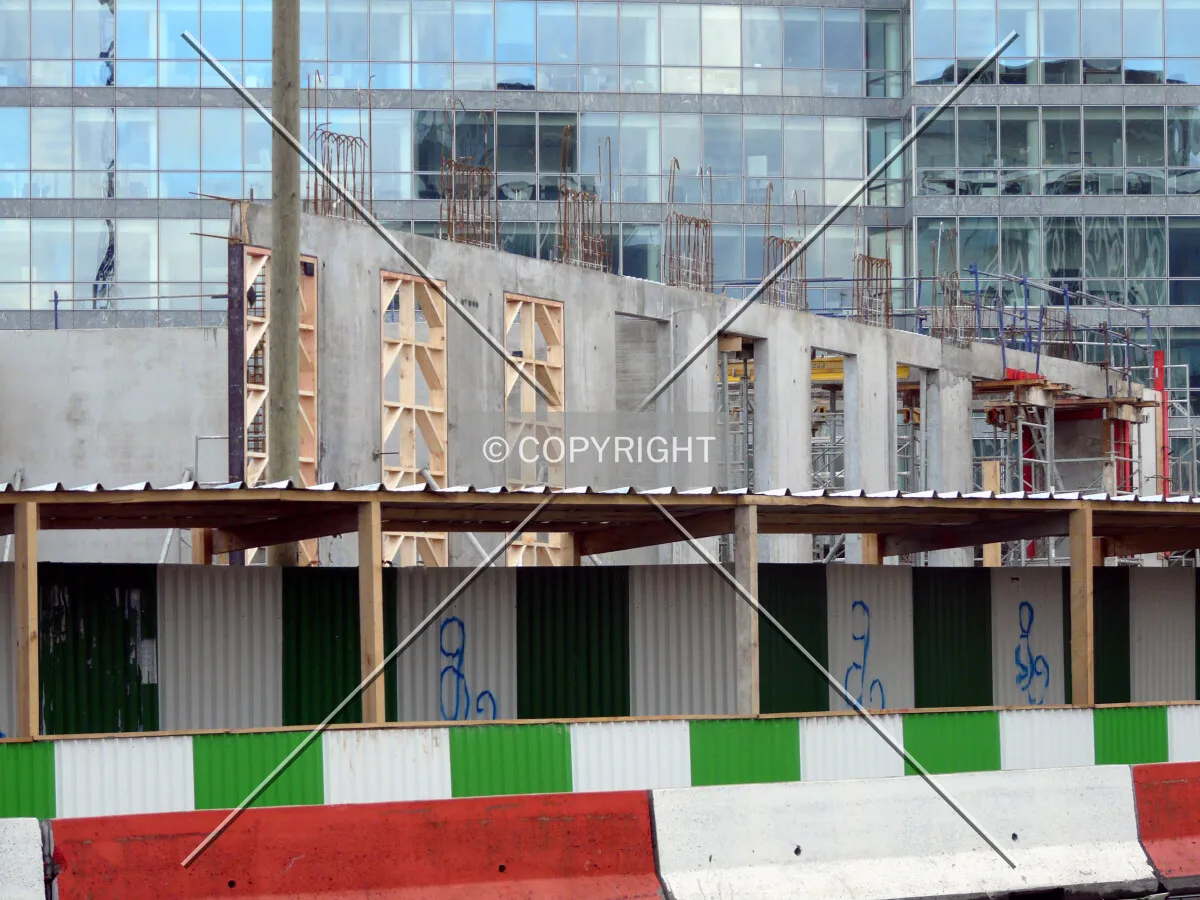 The north side taking shape