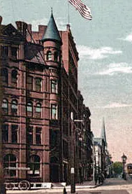 View from the northeast