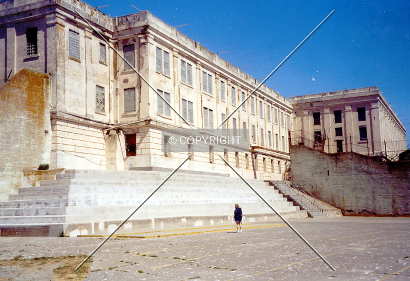 The Alcatraz exercise yard