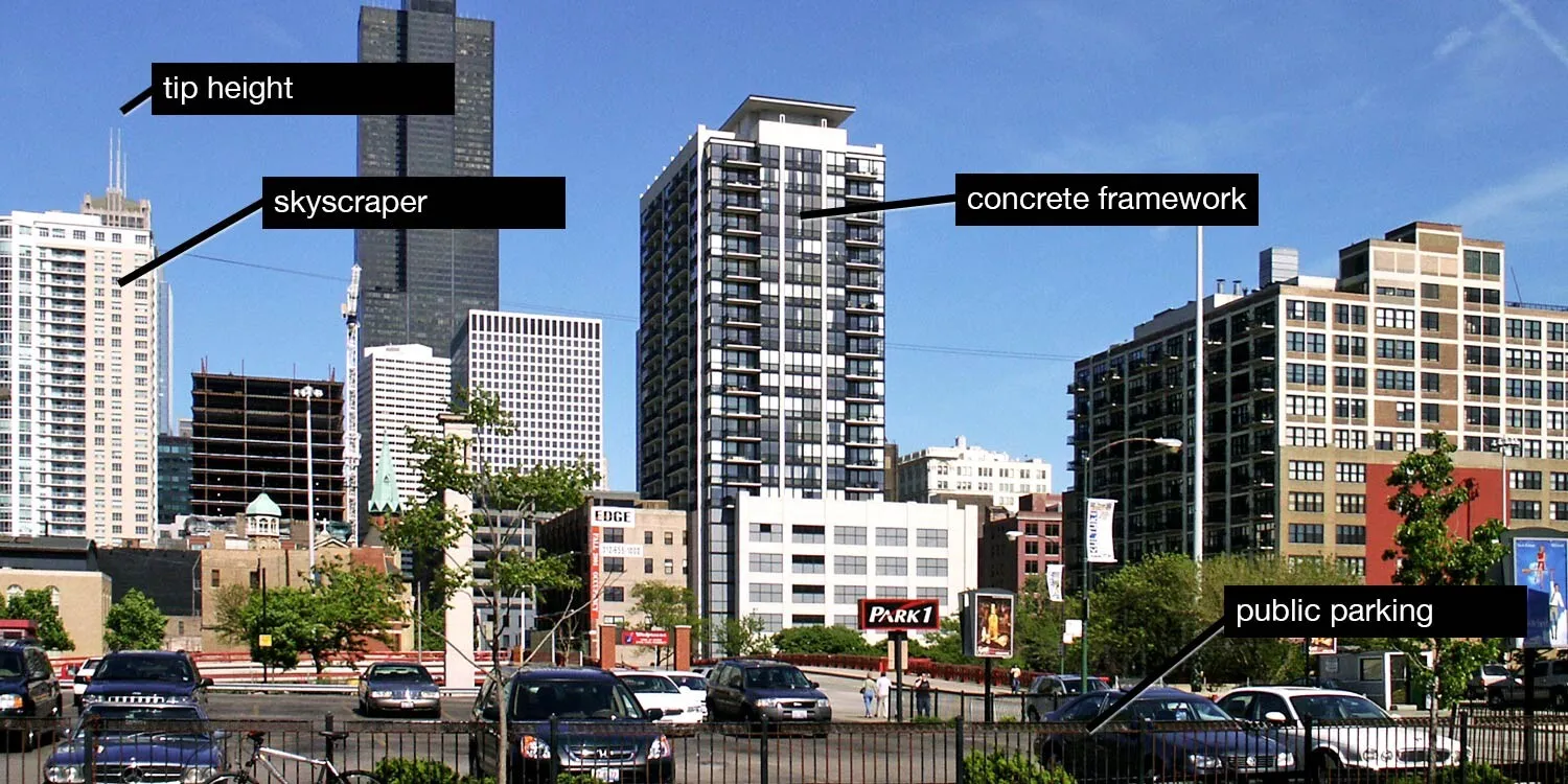 A skyline photograph shown building data standards