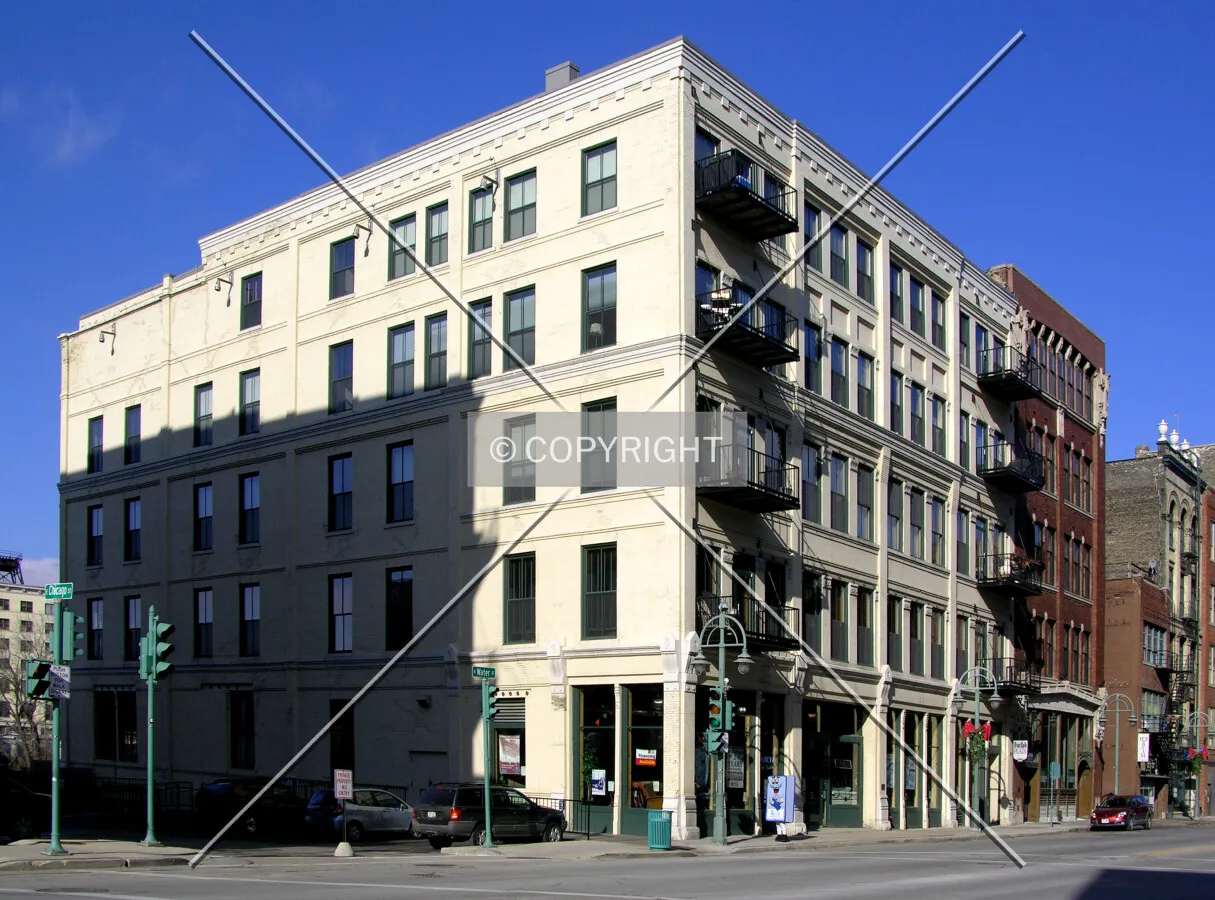 From across North Water Street to the southeast