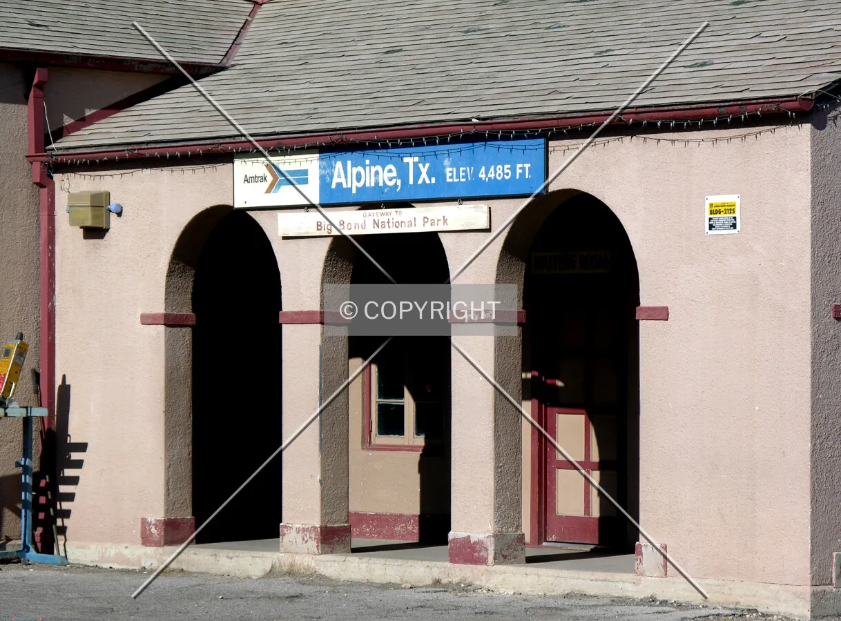 Trackside entrance