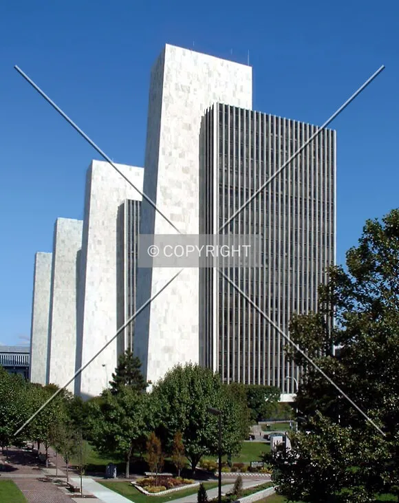 State Agency Buildings from the southwest