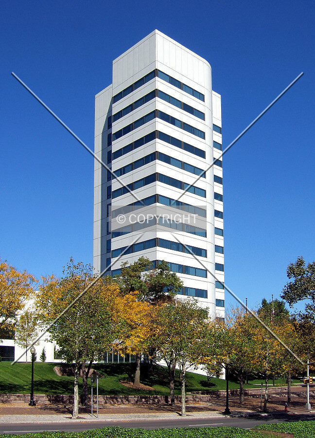 View from the southwest across Albany Street
