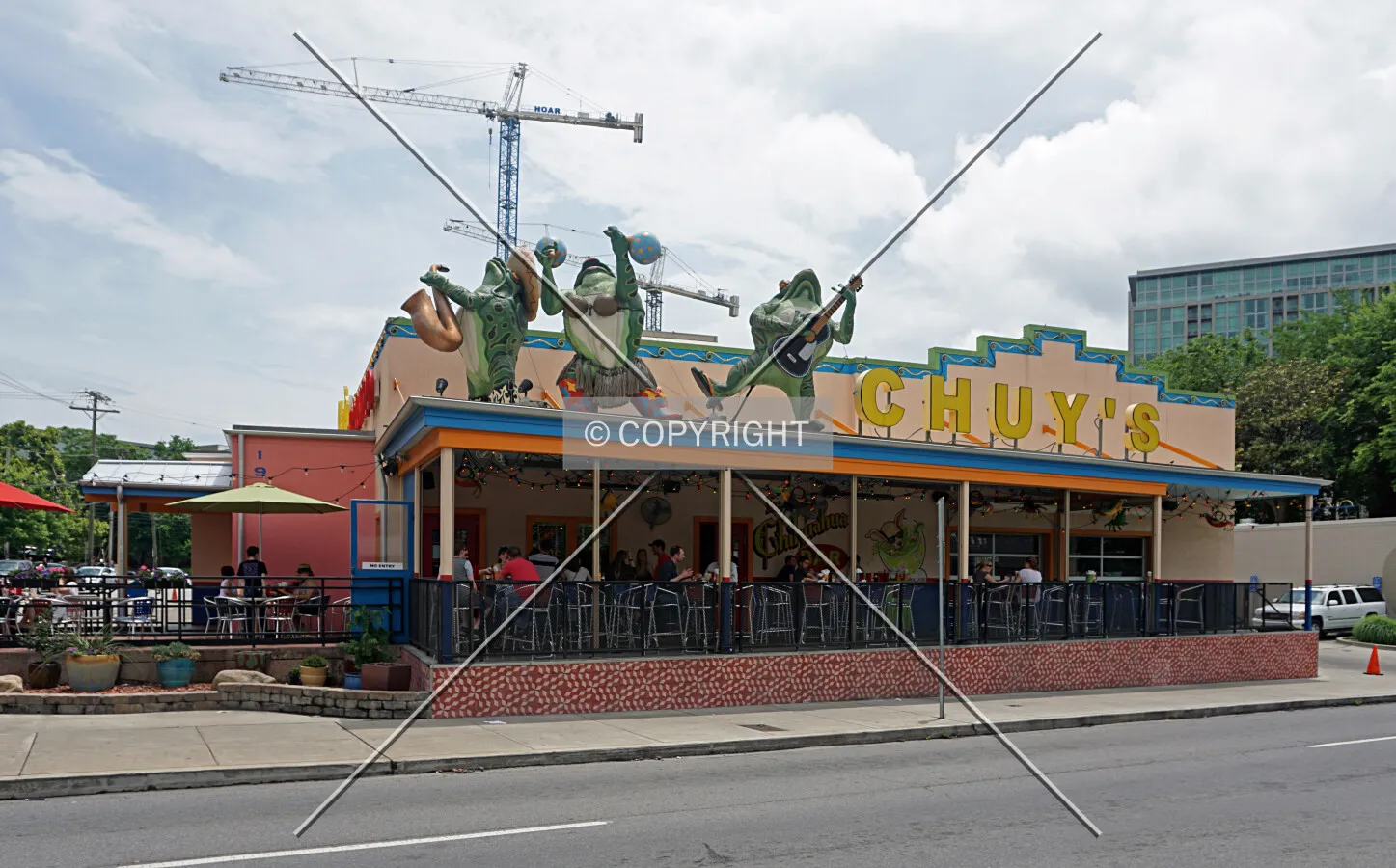 View from the north; June 4, 2016