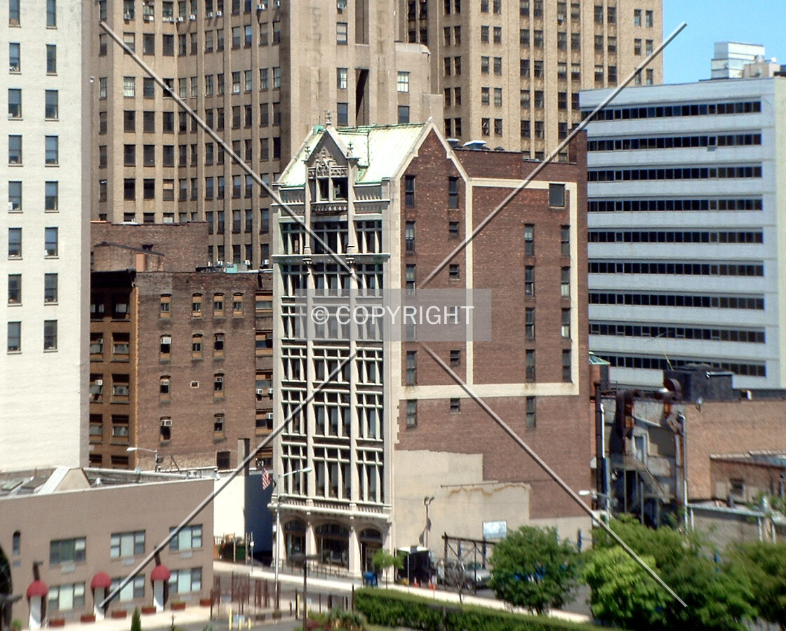 View from the southeast