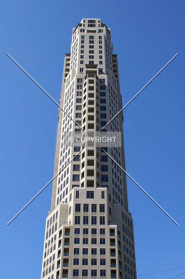 Looking up to the west