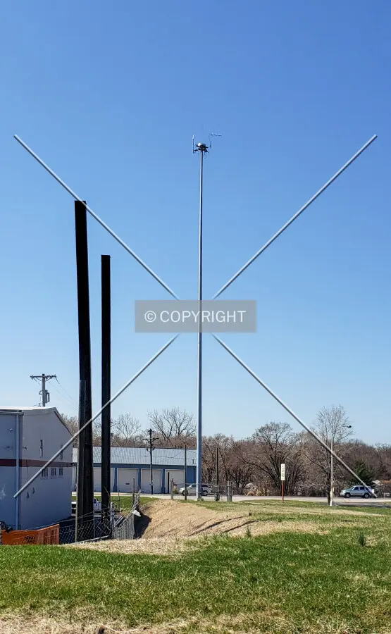 View from the northeast; March 26, 2019