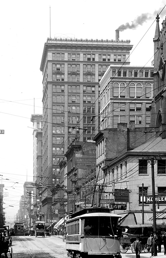 Vintage view from the southeast