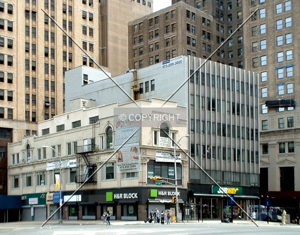 View from the north across Broad Street