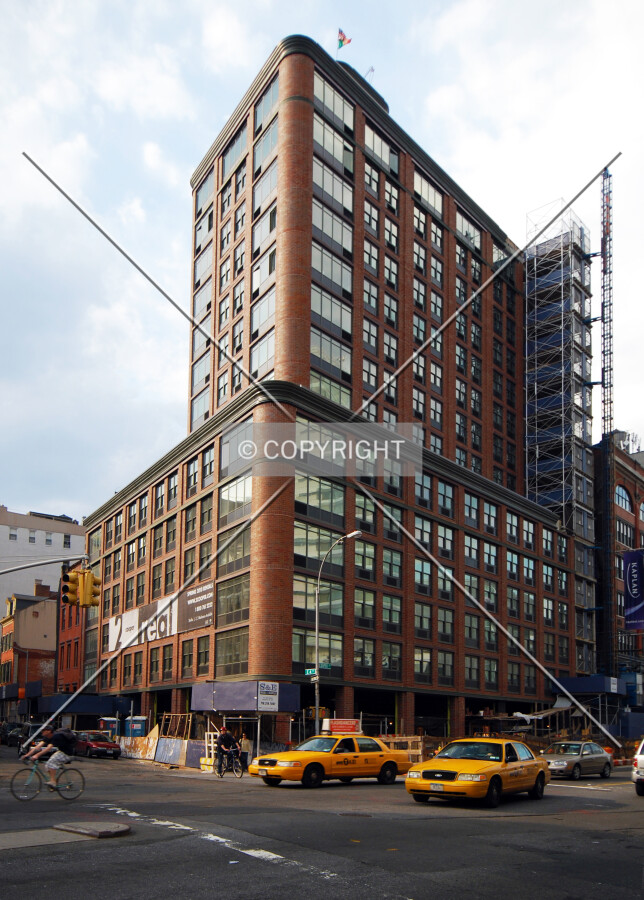 Viewed from Bowery looking north
