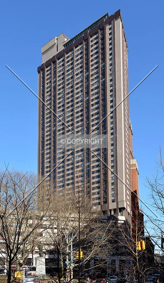 View from the west at Broadway and 63rd Street