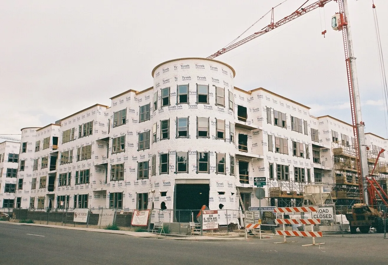 View from the southeast