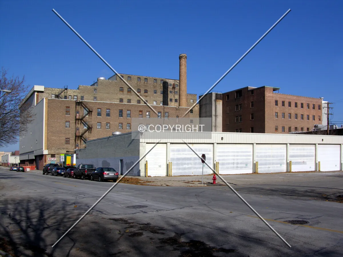 From North 4th Street to the southwest