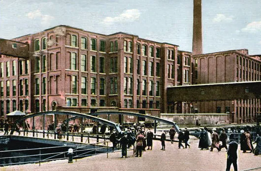 Vintage view from the northeast