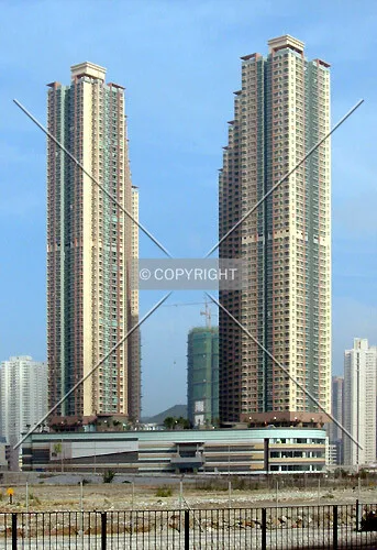 View from outside the Tiu Keng Leng MTR Station