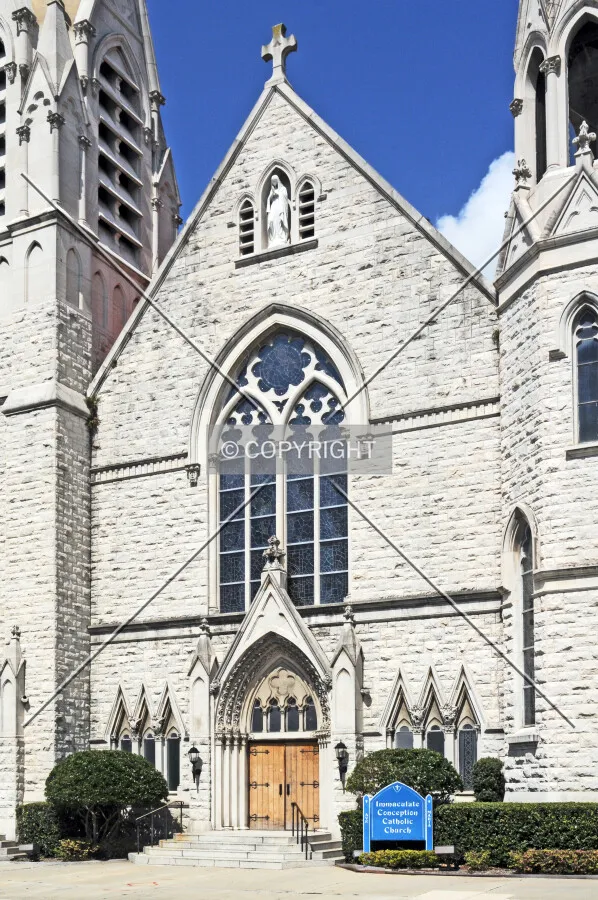 View from the west