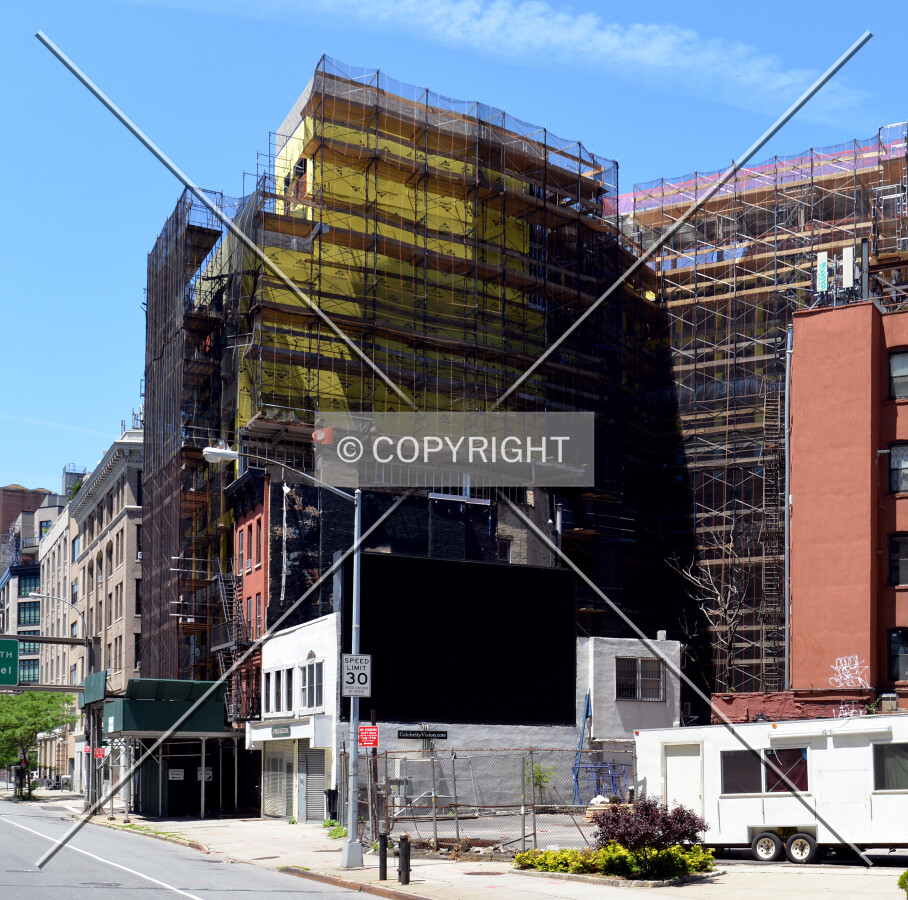 View from the southeast at Canal and Hudson Streets