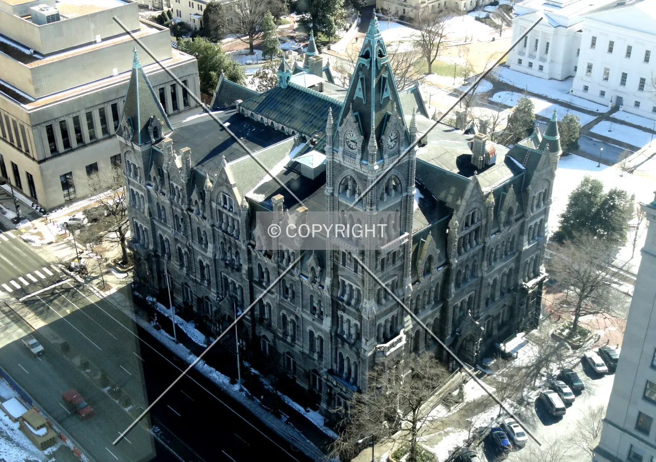 From the City Hall observation deck to the northwest