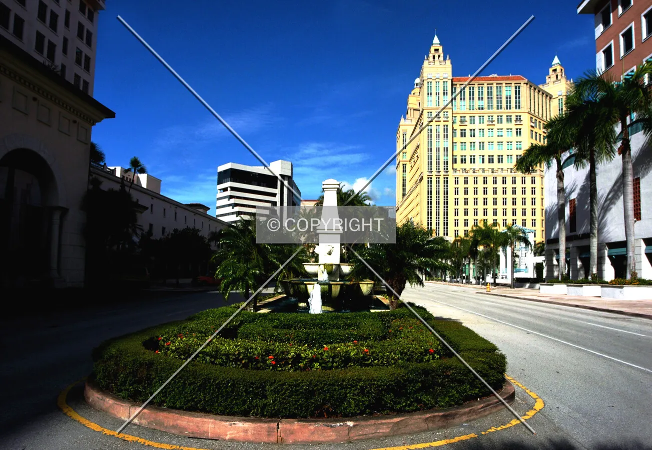 View towards the west from Alhambra Plaza