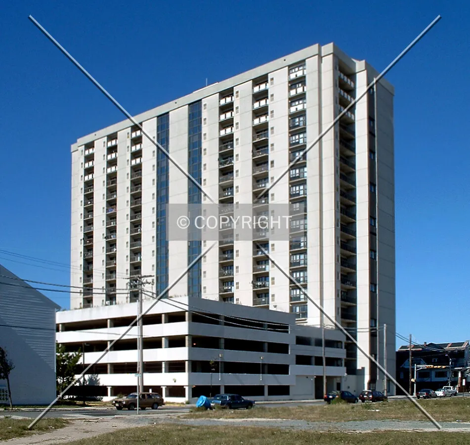 View from the southeast