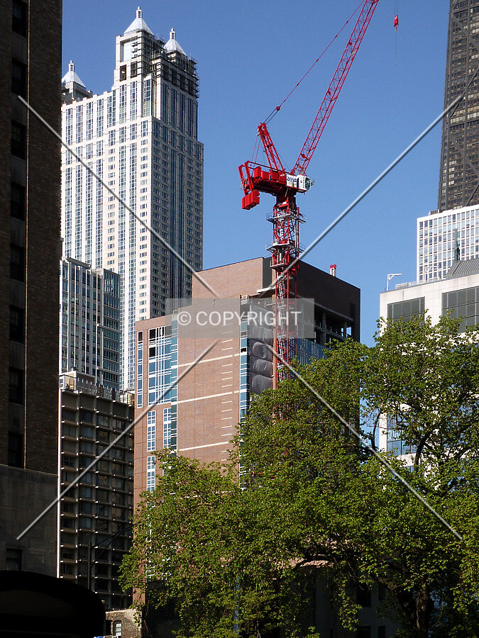 Looking northeast from Dearborn Street