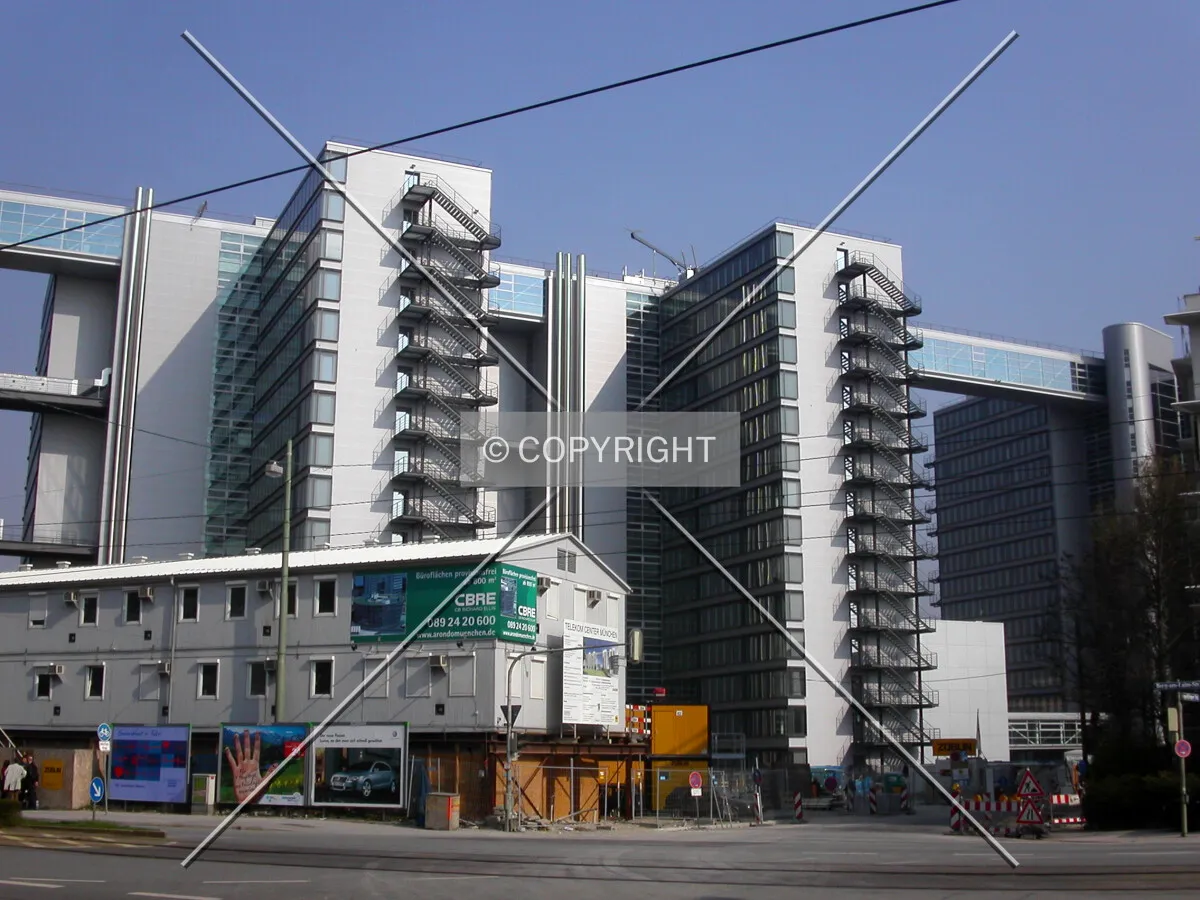 Northern side of the building