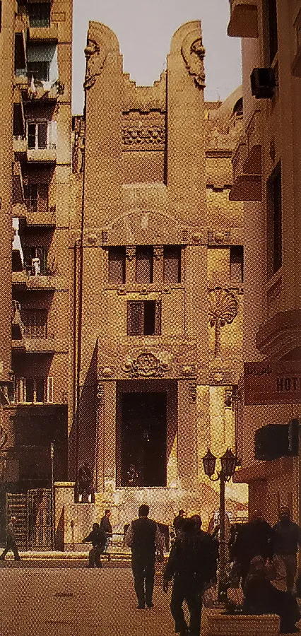 Vintage view from the south