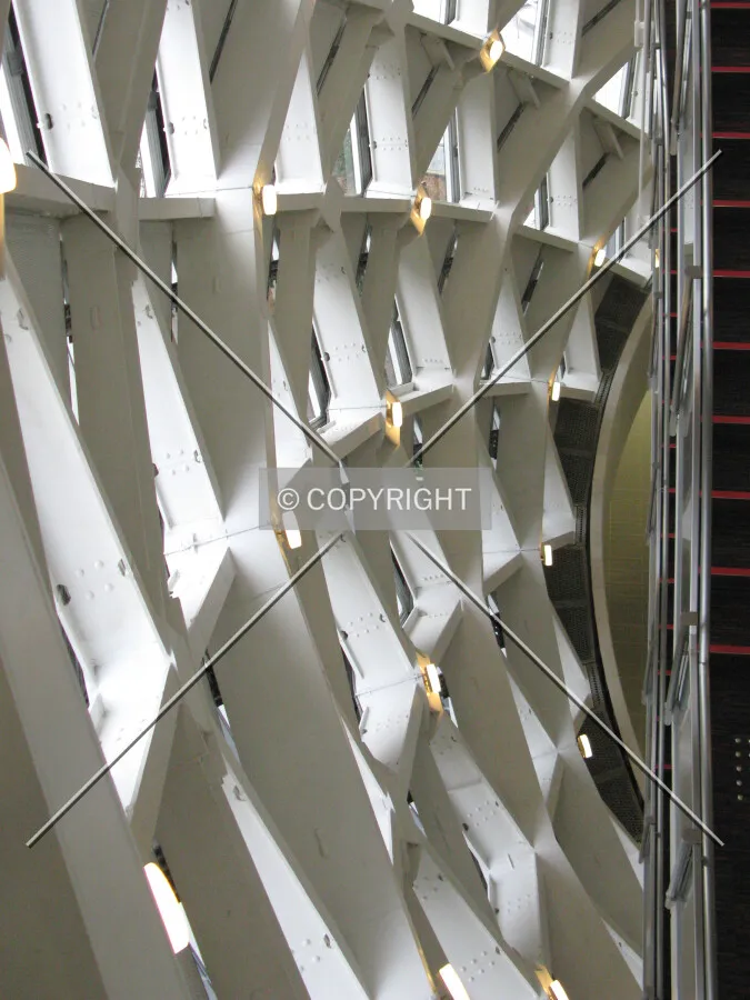 Inside the dome
