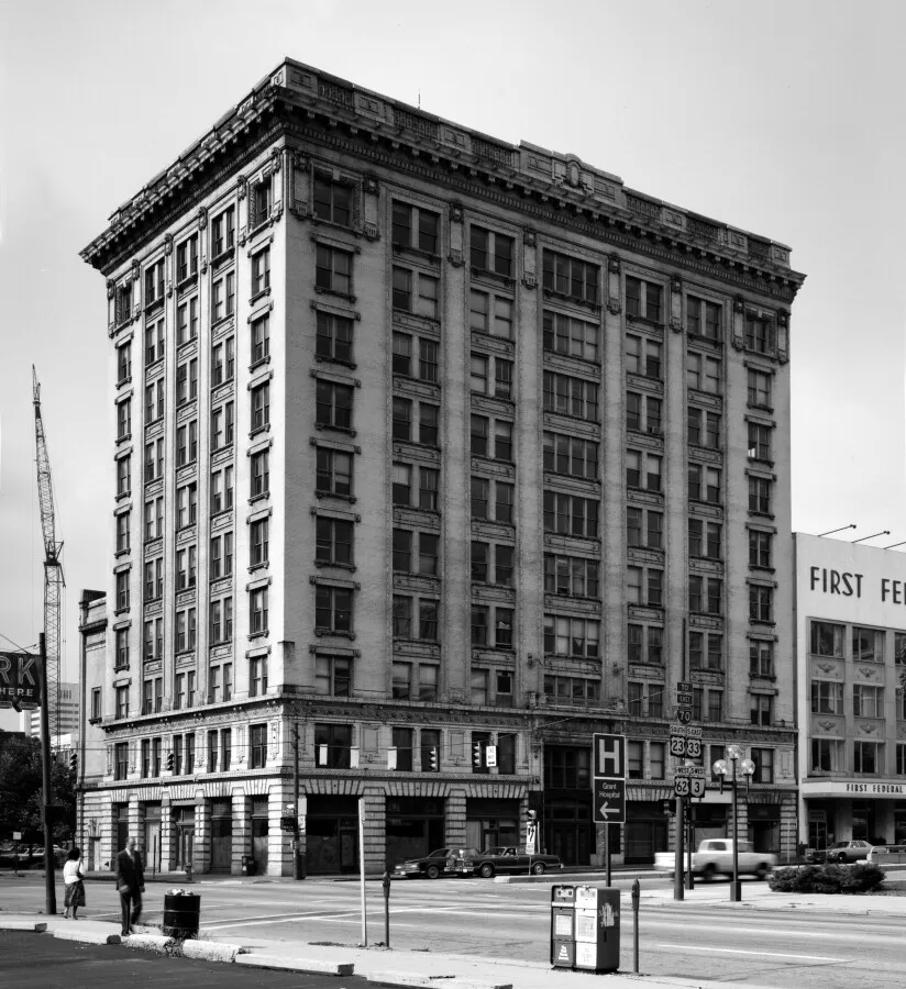 View from the northeast