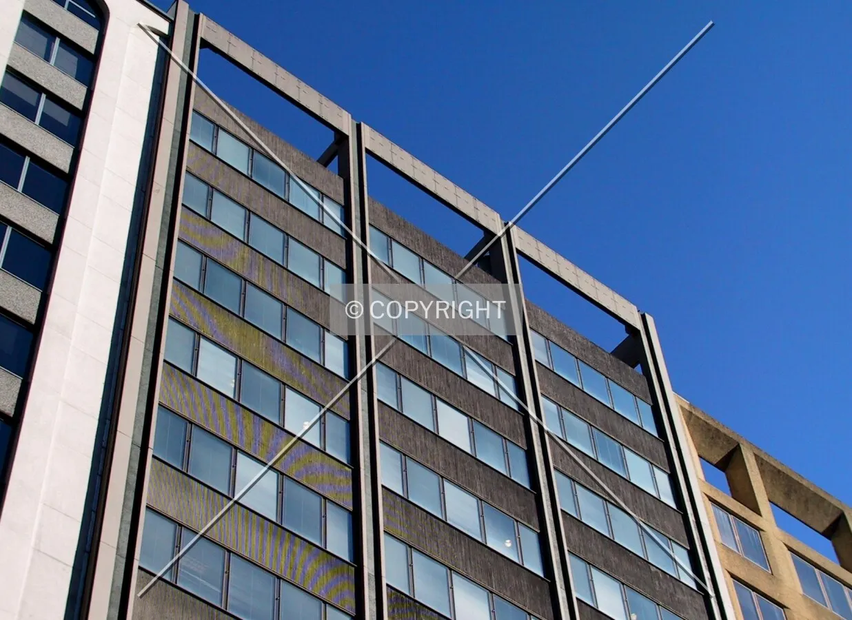 Top of building viewed from York Street