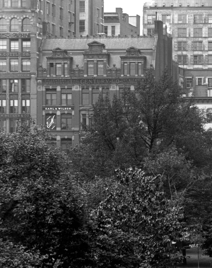 Vintage view from the south