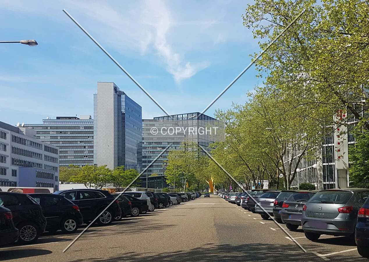 Detusche Börse Cube from far away