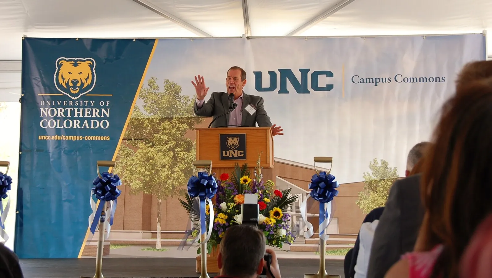 Board of Trustee member Dick Monfort