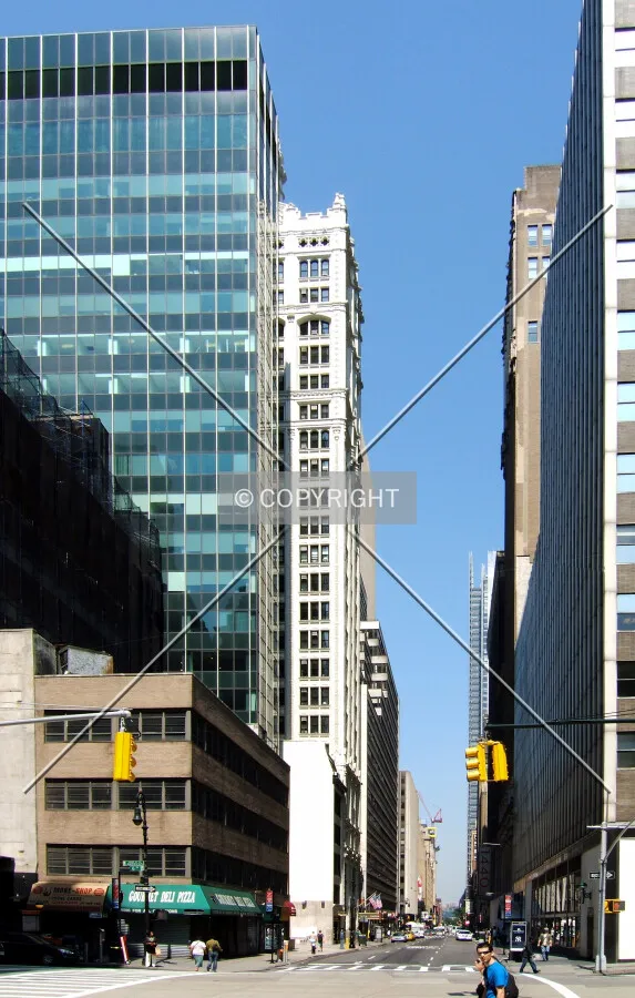 View from the southeast at 6th Avenue