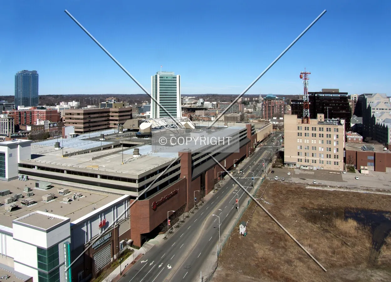Downtown from the south