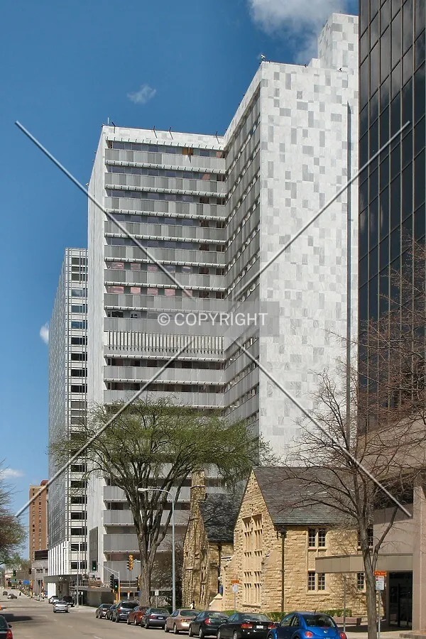 View to the north along 3rd Avenue SW