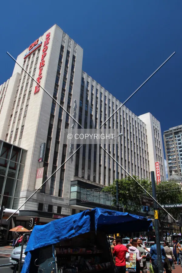 View from Adderley street