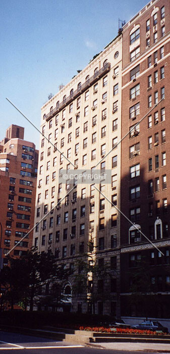 View from northeast along Park Avenue
