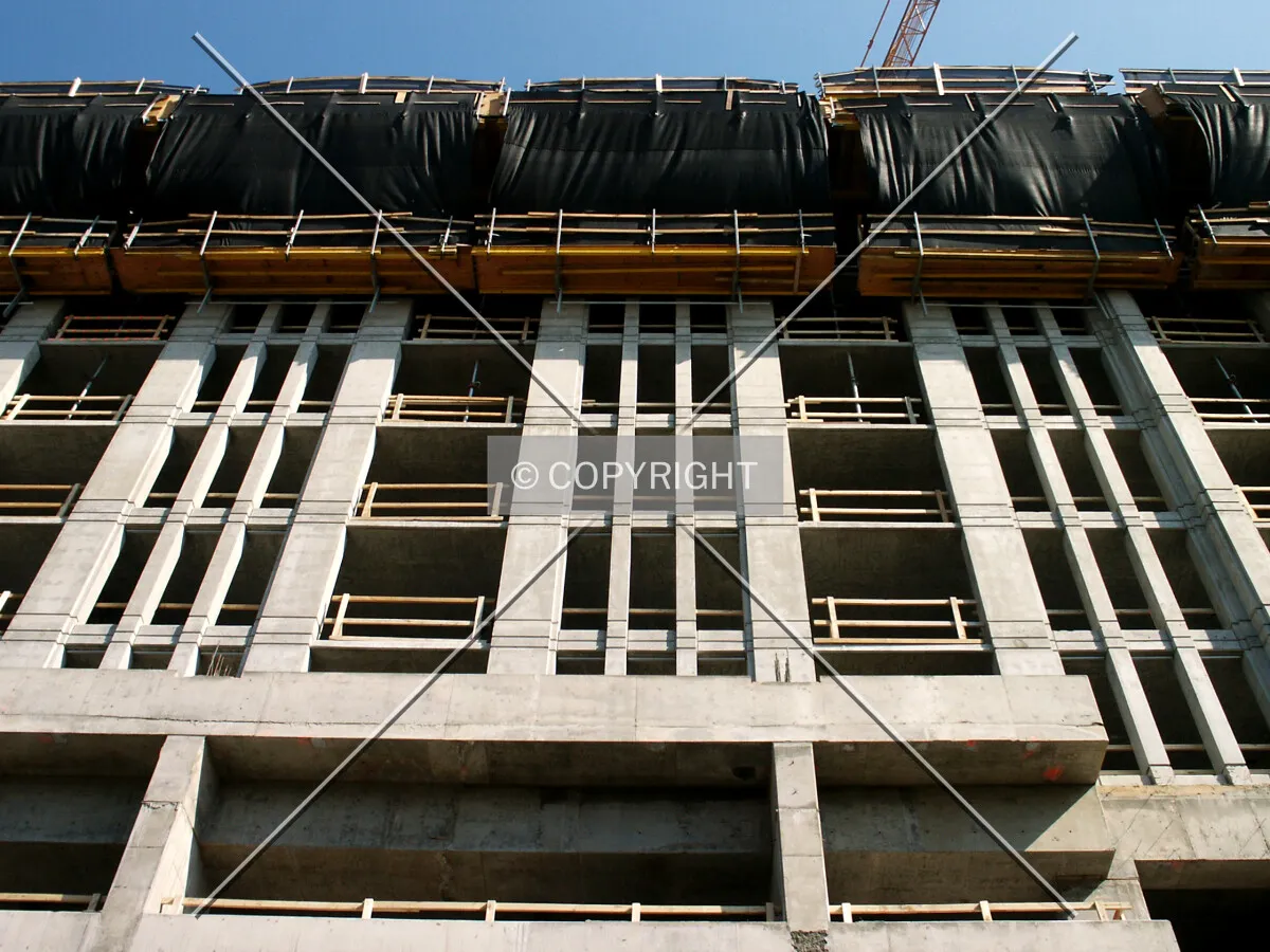 Looking up the south side