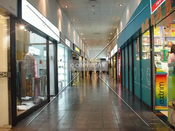 The shopping centre