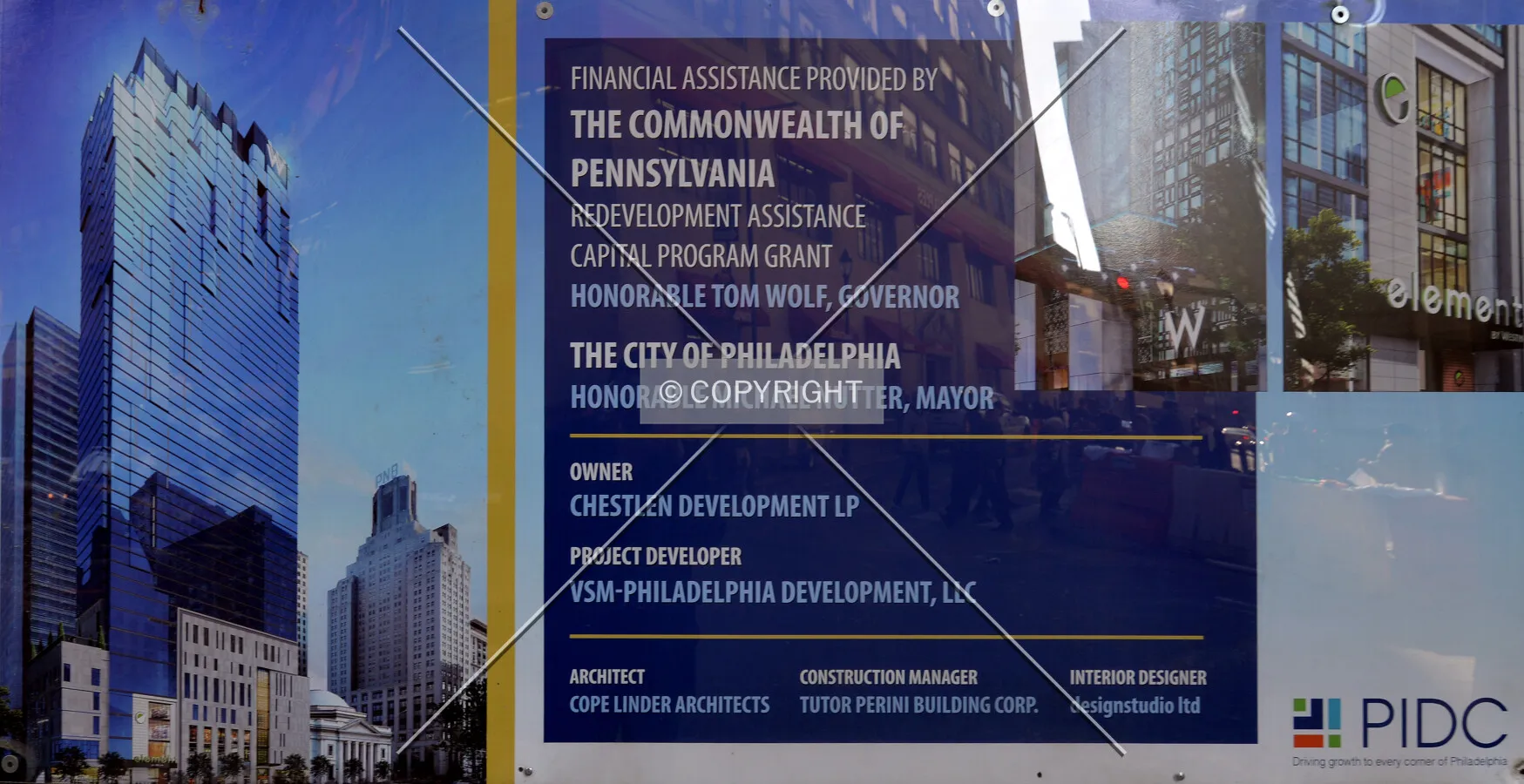 Construction sign