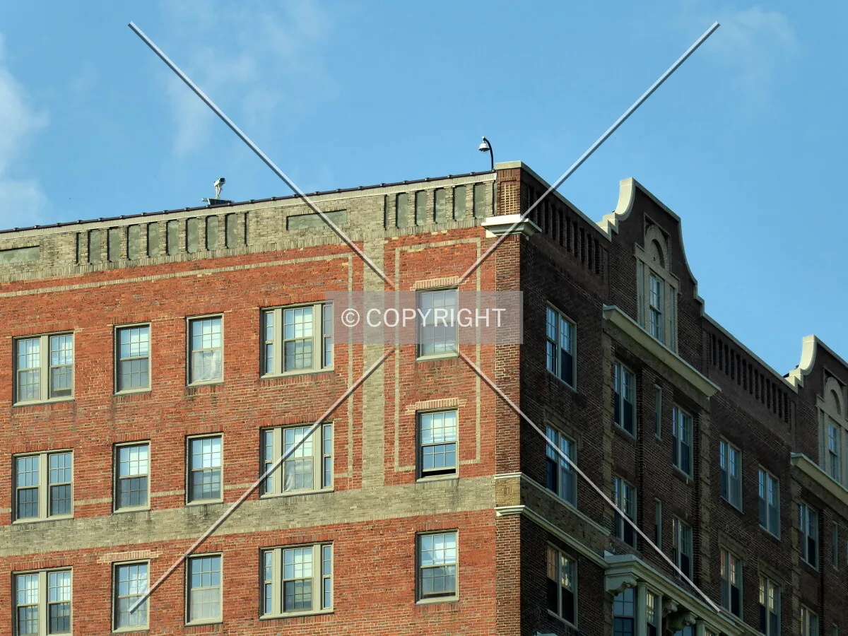 Southeast corner detail
