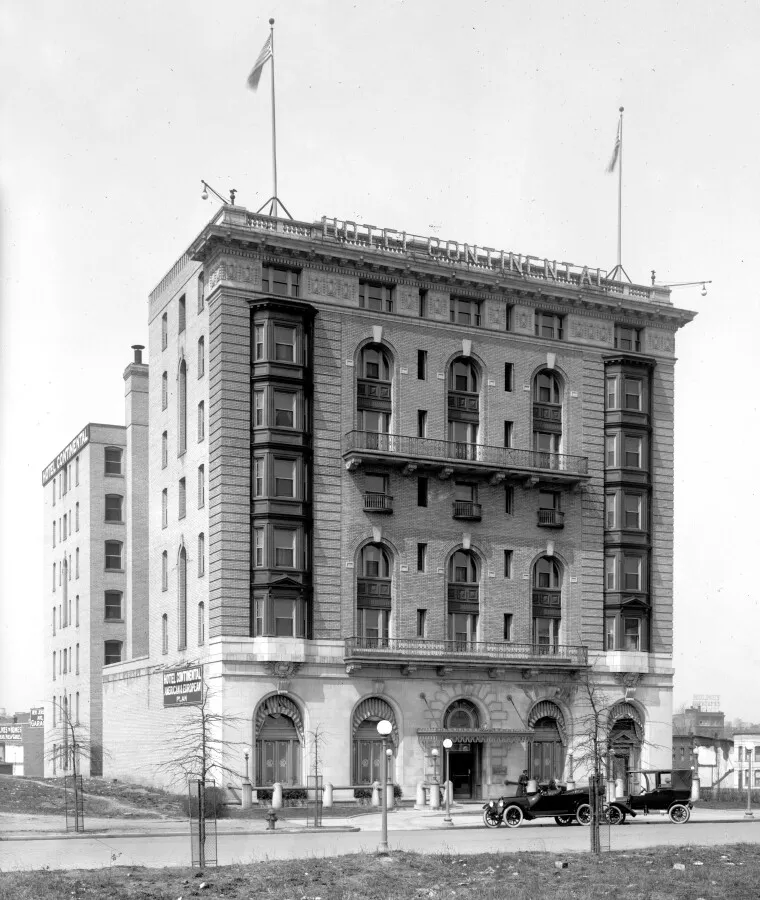 View from the southeast